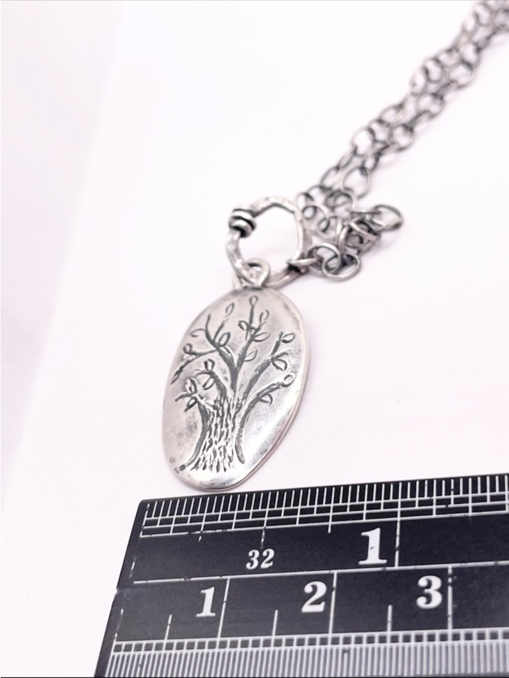 N1878 Silpada Sterling Silver Tree of Life Pendant Necklace - Picture 8 of 12